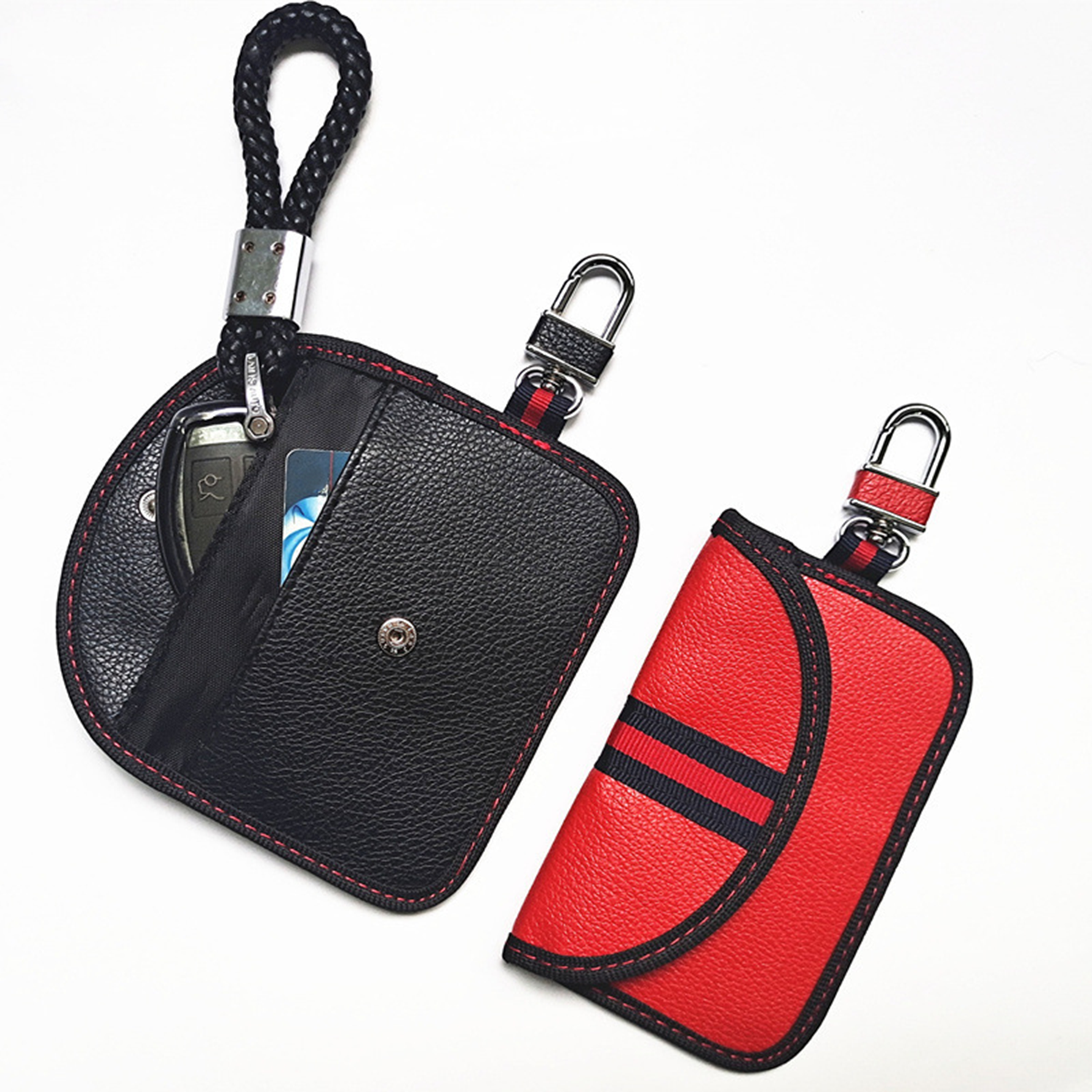 RFID Leather Car Key Holder 1