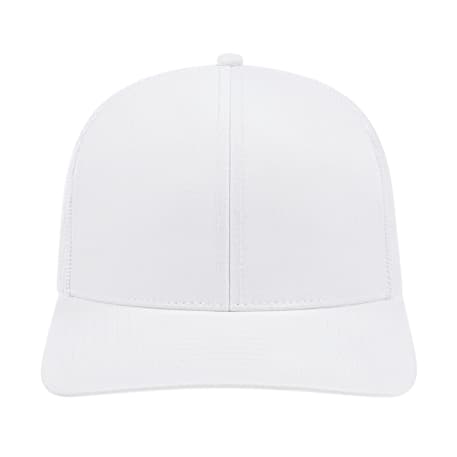 Cap America Poly/Cotton Trucker Mesh Back Cap 611