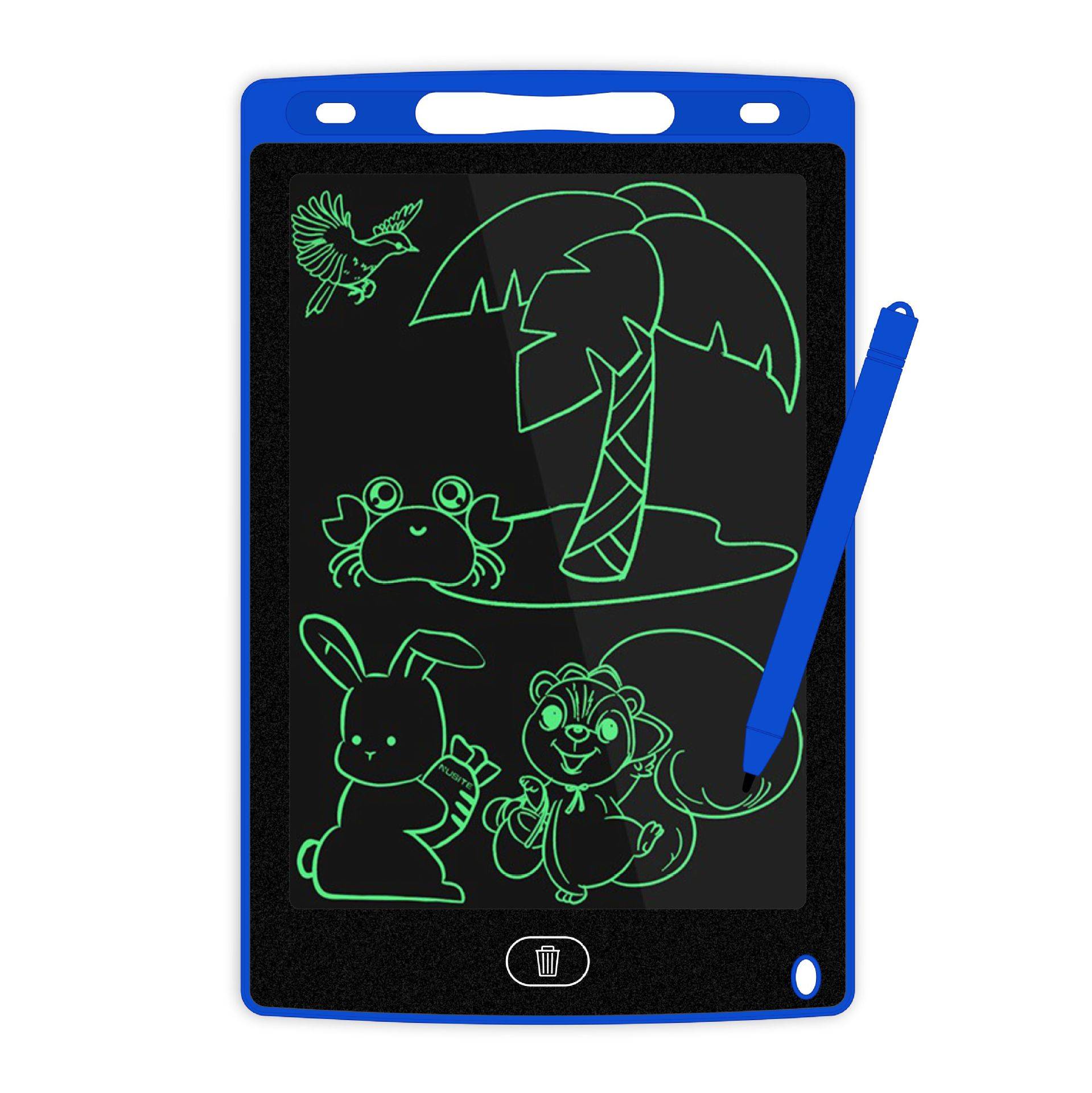 Plastic Colorful Drawing Tablet Writing Pad 4
