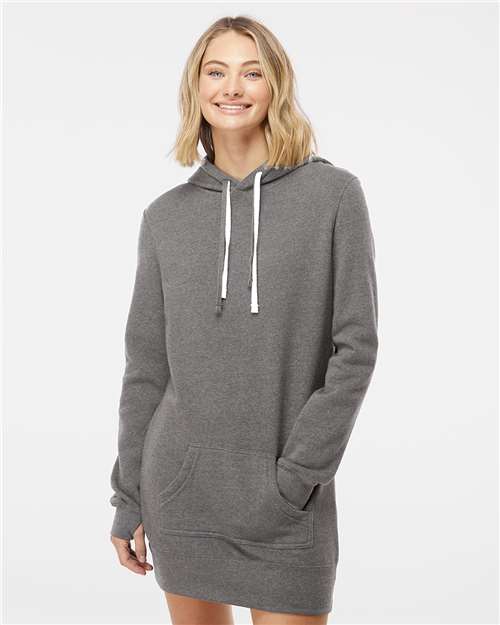 Women's Special Blend Hooded Sweatshirt Dress - PRM65DRS 22