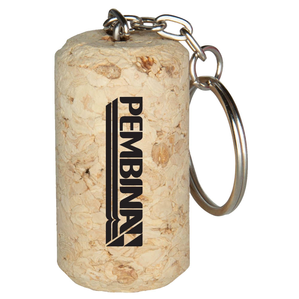 Wine Cork Keyring 1