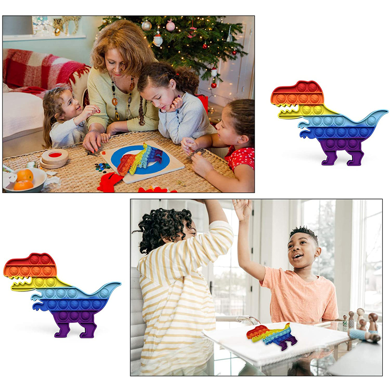 Dinosaur Silicone Stress Reliever Sensory Fidget Toy 4