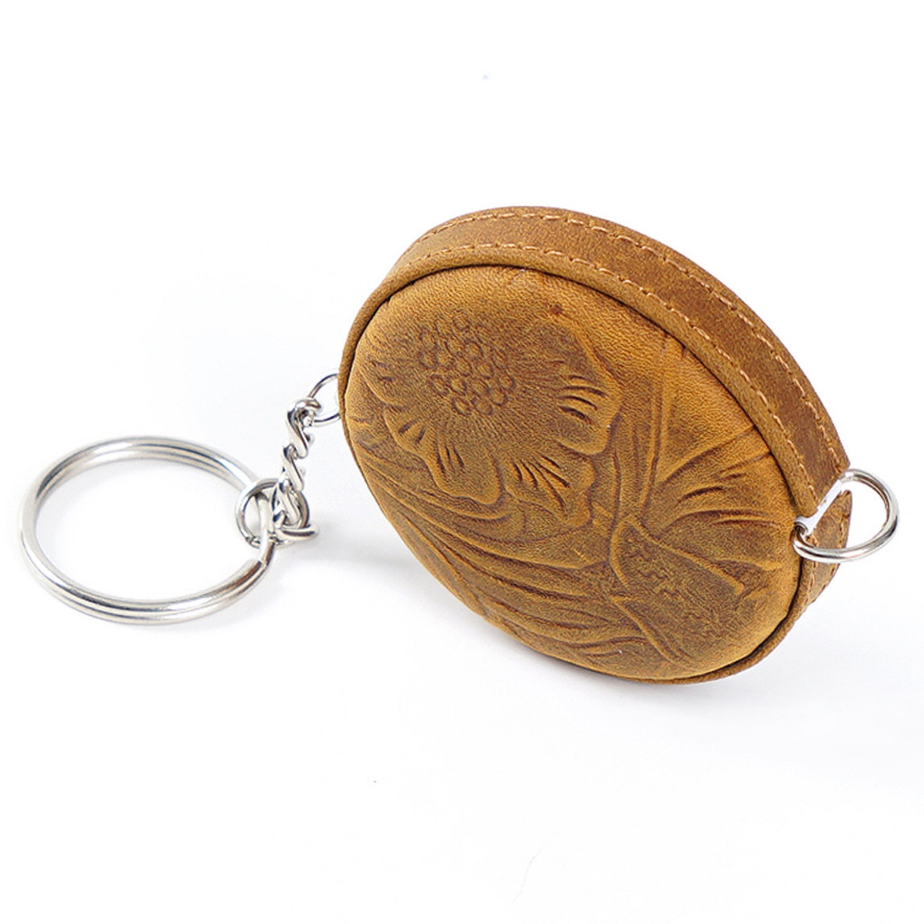 Mini Tape Measure With A Cowhide Shell 8