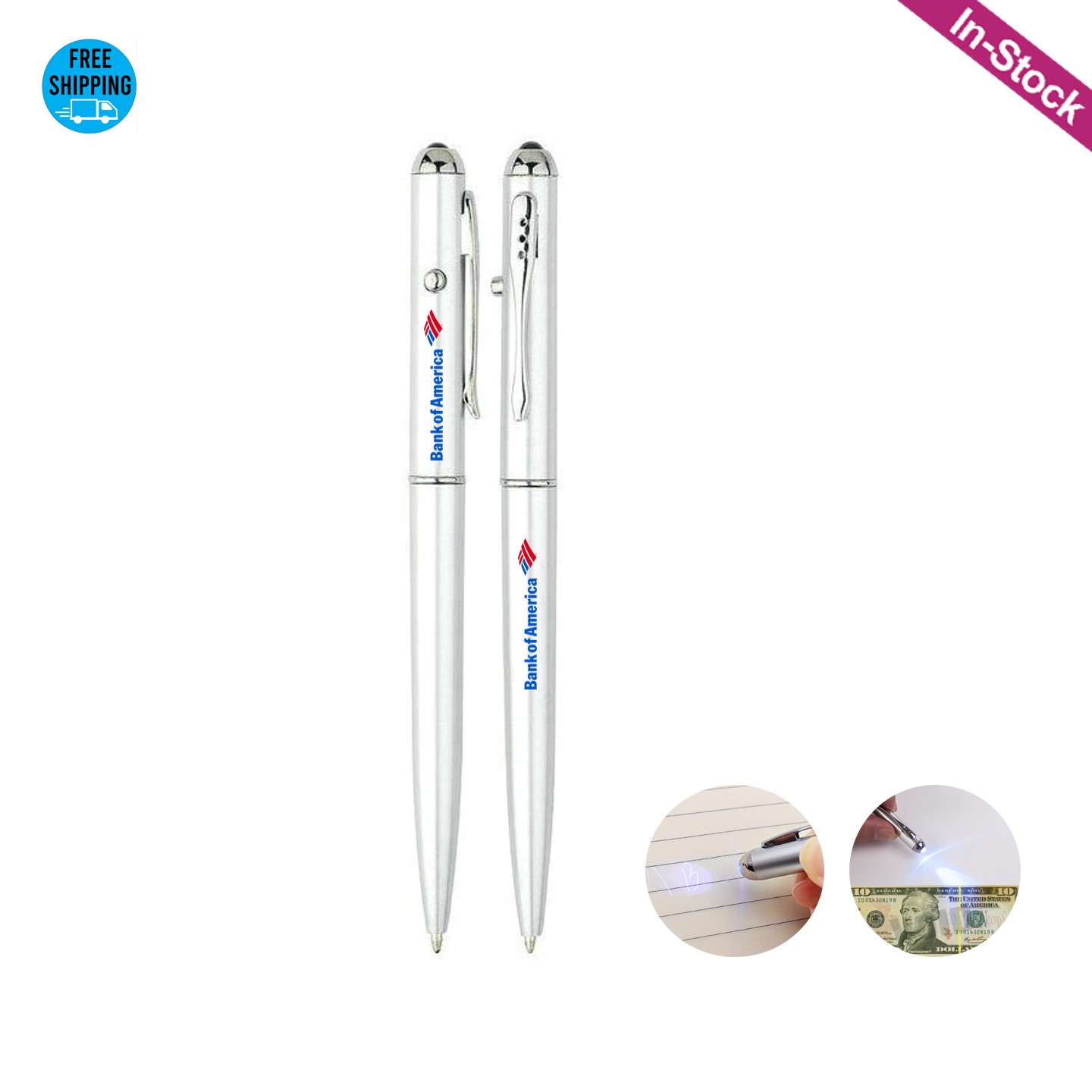 UV Light Pen with Invisible Ink 2