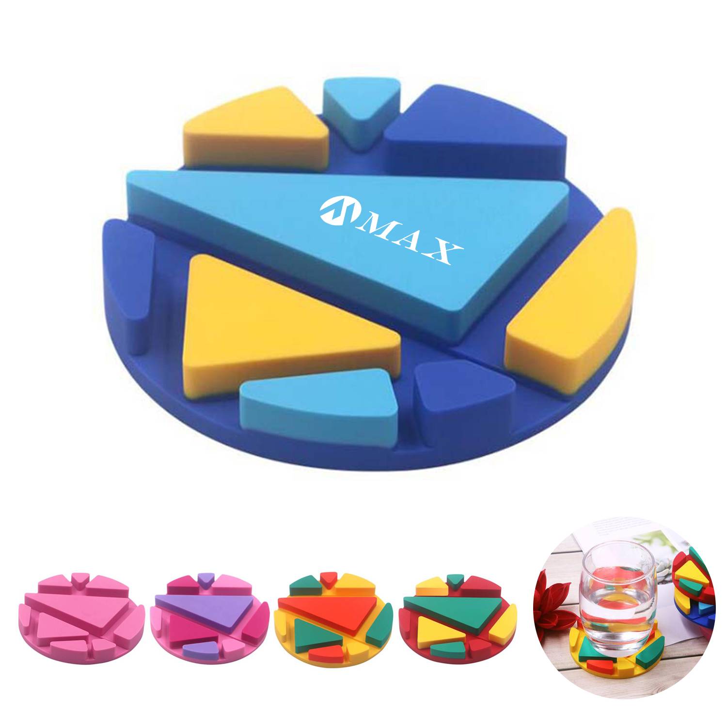 Multifunctional Cell Phone Holder Drink Coaster 3