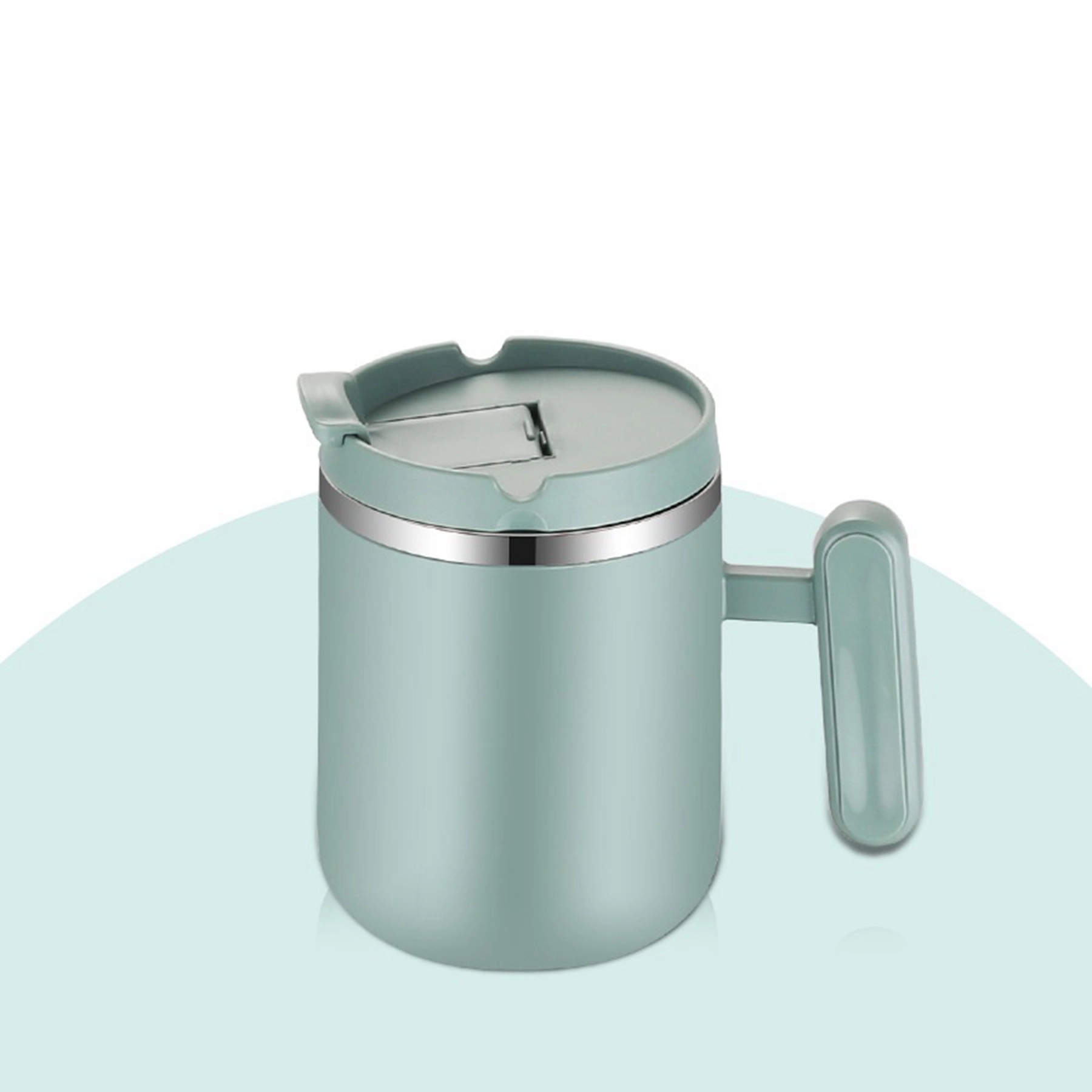 15 Oz. Stainless Steel Coffee Mug with Phone Stand 7