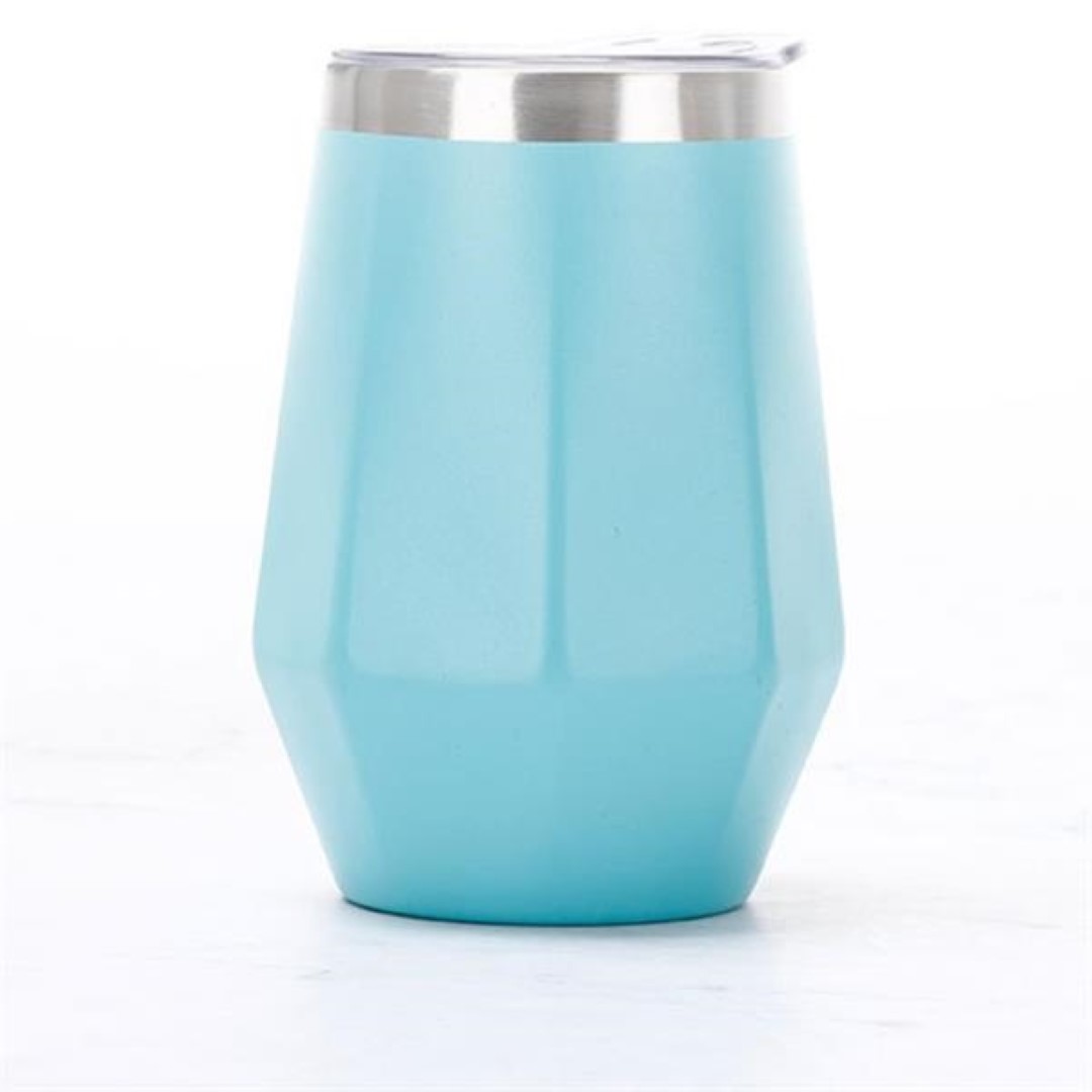 Double Wall Stainless Wine Tumbler - 12 Oz. 8