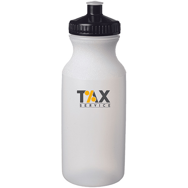 Lightweight Push-cap Water Bottle - Recyclable, 20 oz. 23