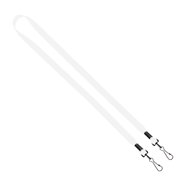 1/2" 2-Ended Dye-Sublimated Lanyard with Metal Crimp and Metal Swivel Snap 6