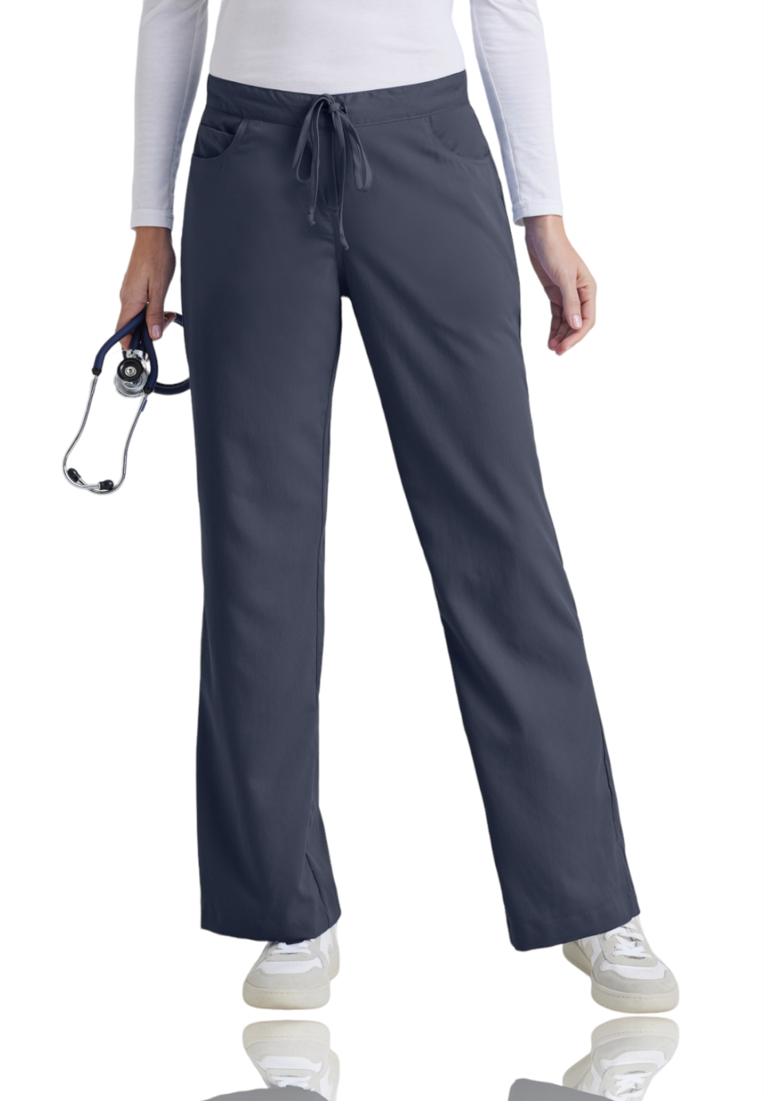 Grey's Anatomy Classic - Women's Five-Pocket Flared Leg Riley Scrub Pant 4