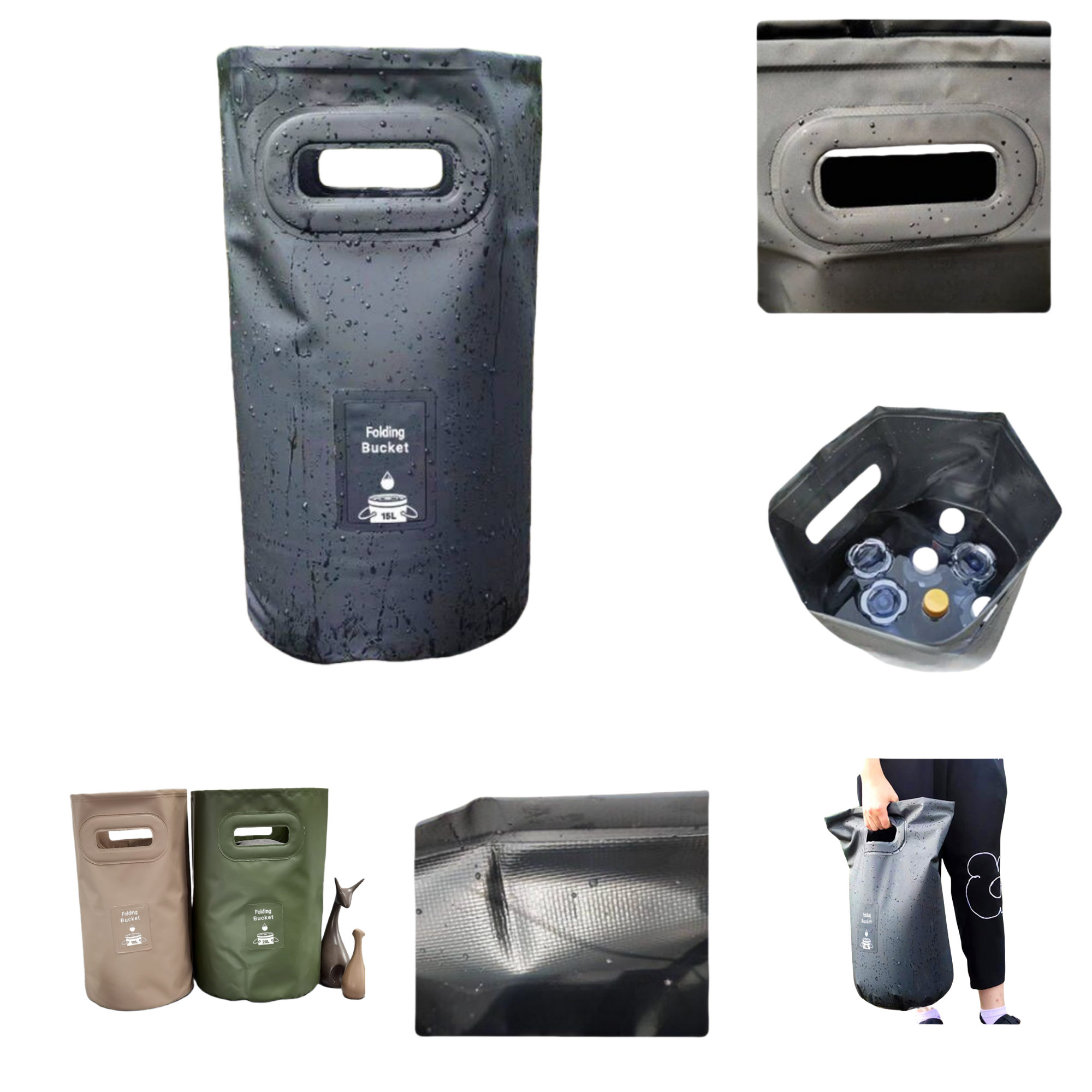 Folding Water Bucket 20L 1