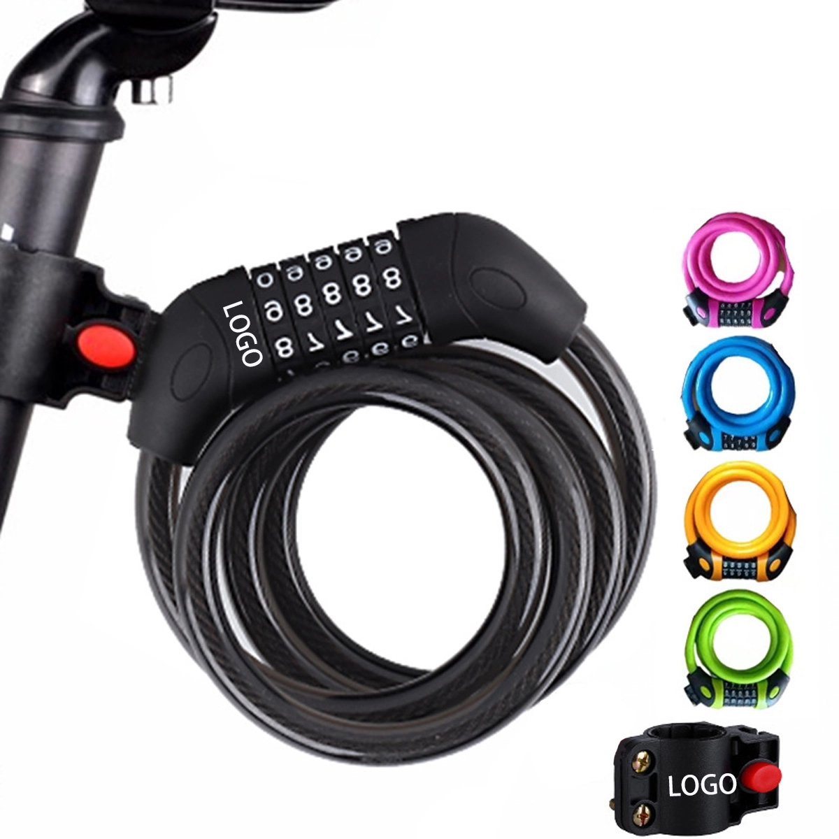 Bicycle 5 Digit Combination Lock 1