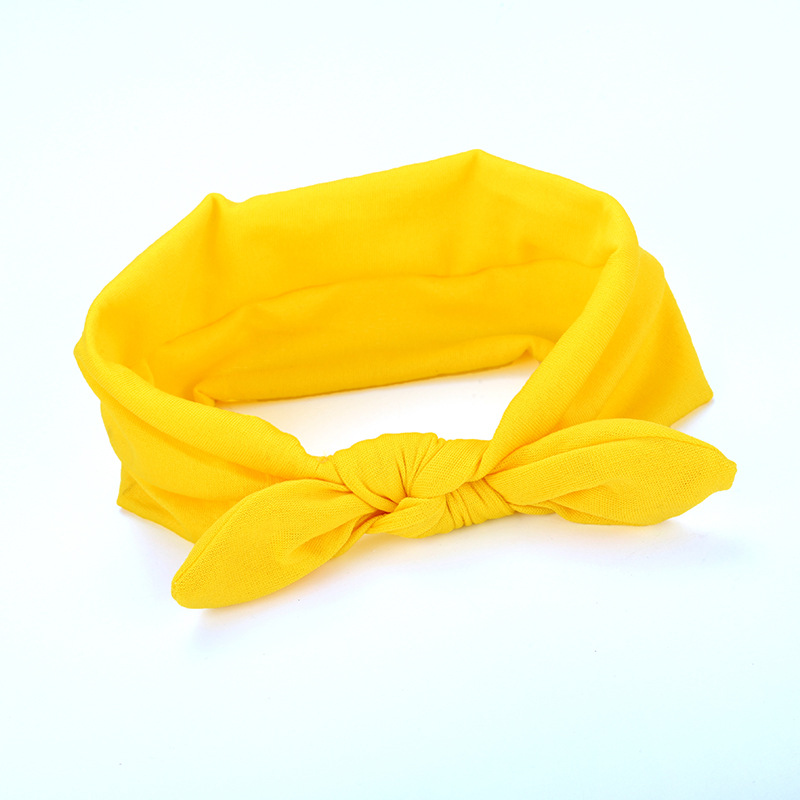 Head-wraps Hair Band Knotted Headband Rabbit Ears 26