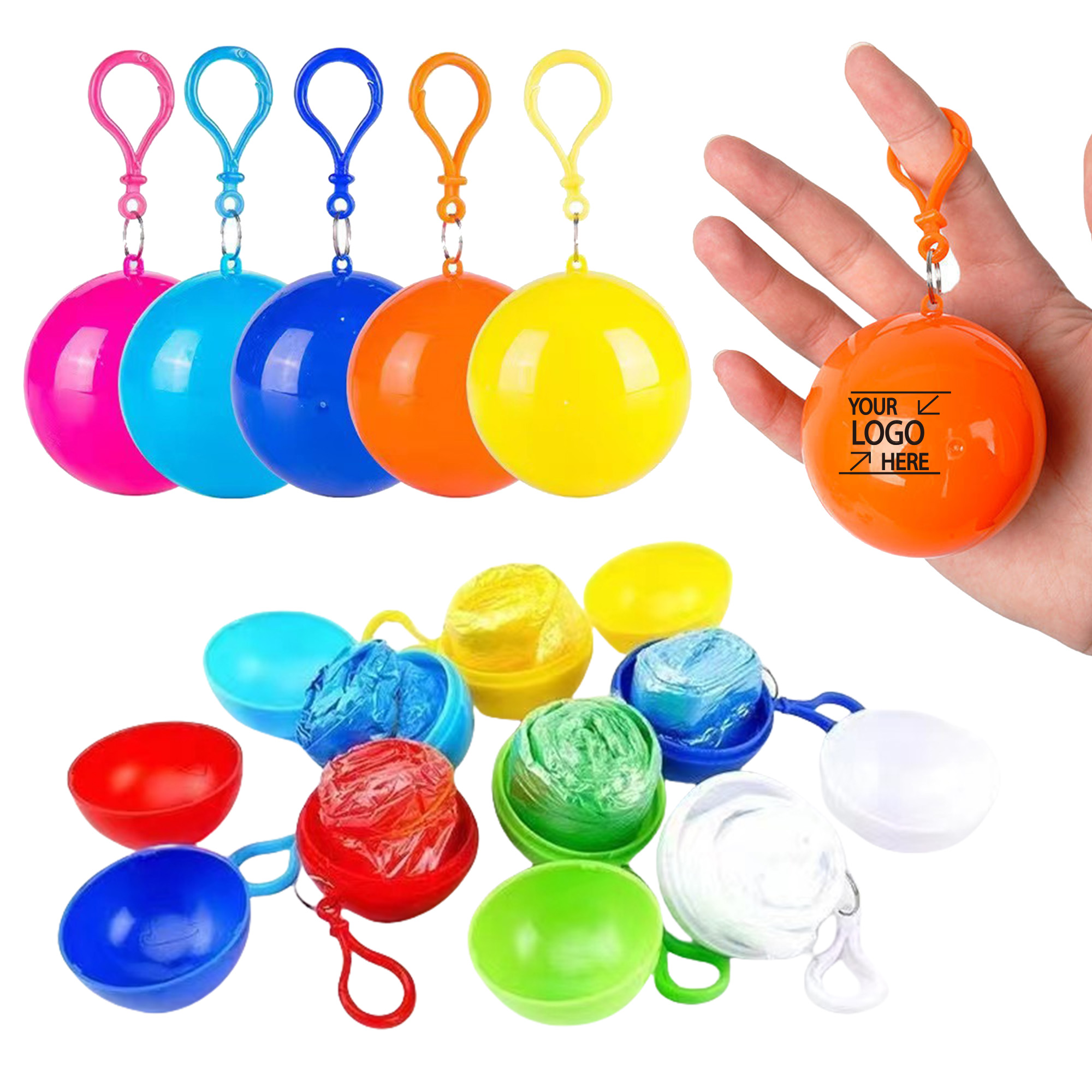 Portable Thickened Raincoat Ball 2