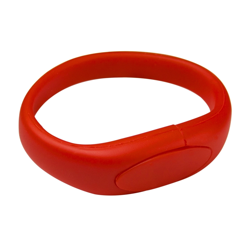 Oval Silicone Wristband USB Flash Drive 2.0 6