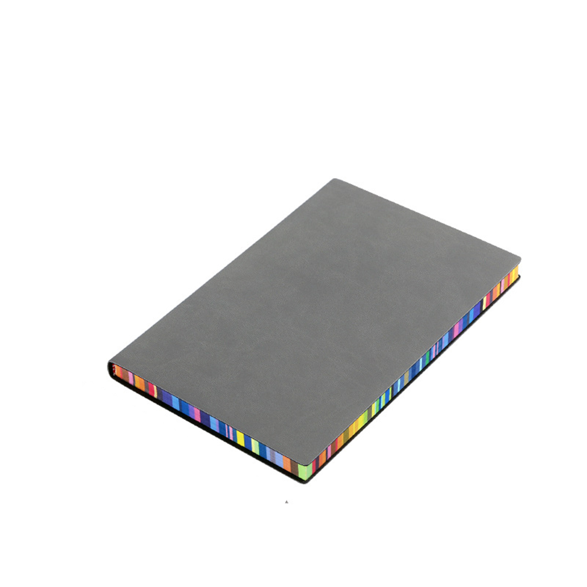 A5 Soft Cover Rainbow Edge Cute Notebook Simple Thick 12