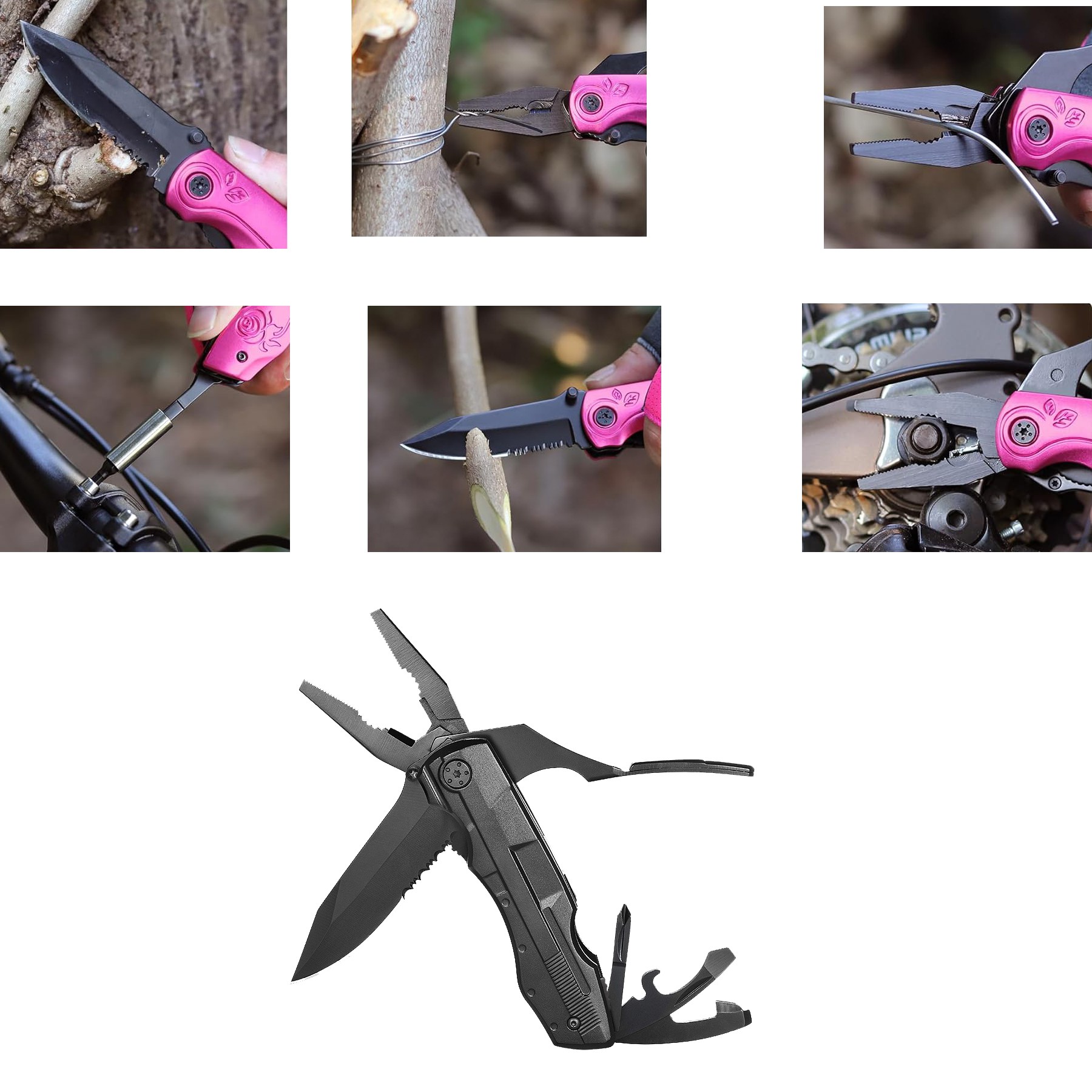 Multi Functional Outdoor Home Knife Set 2