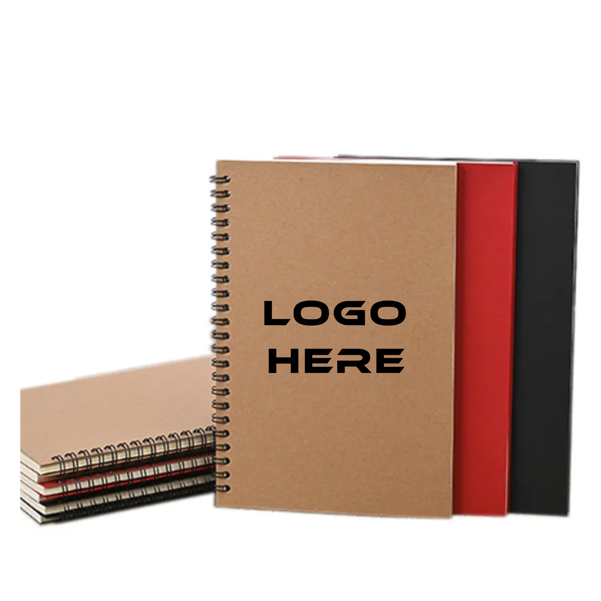 A5 Eco Kraft Cover Spiral Notebook 1