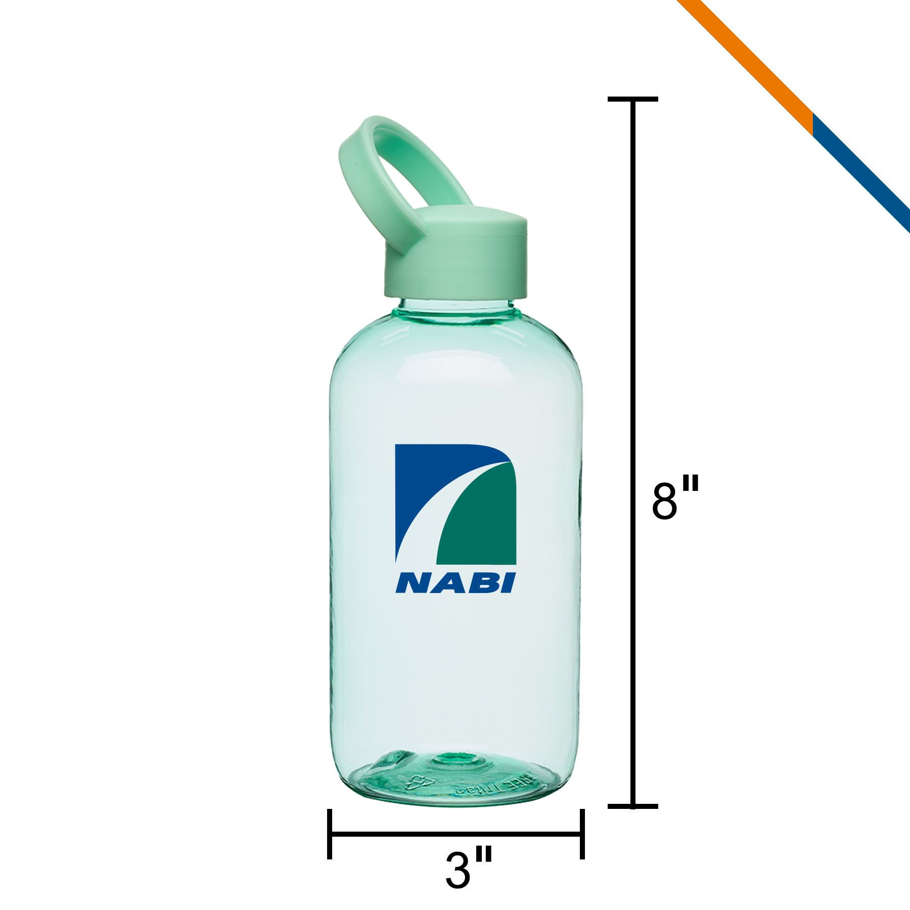 Rinsion Plastic Water Bottle - 20 OZ. 6