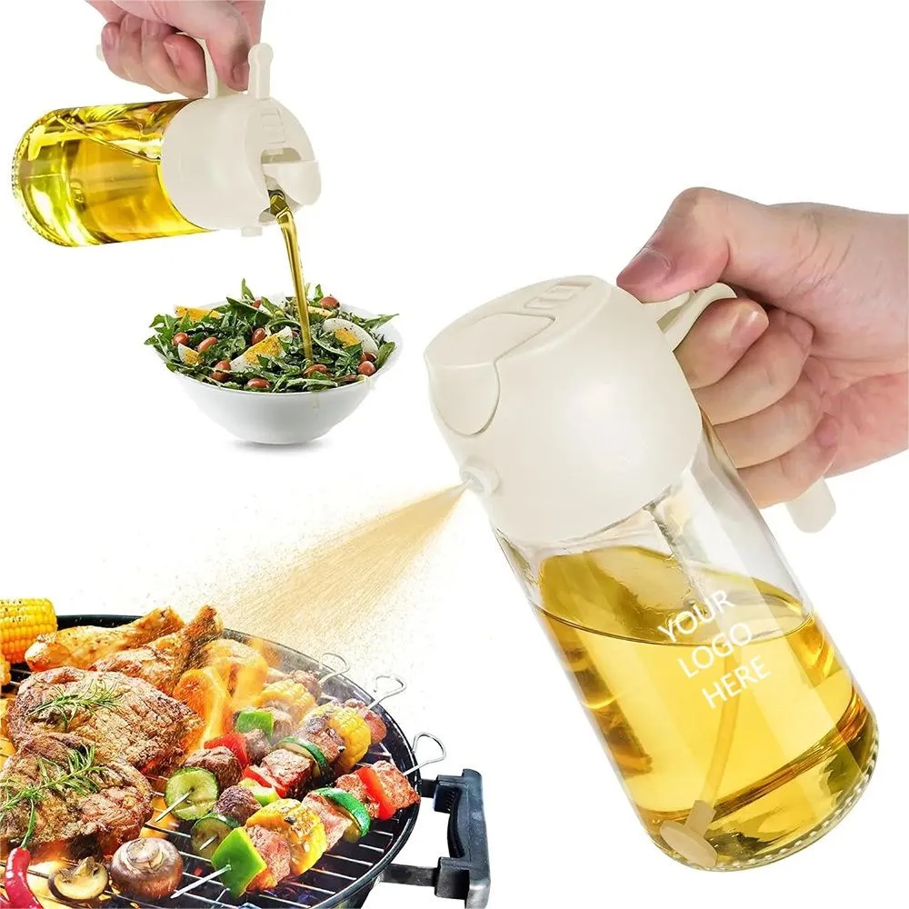 2-in-1 16oz Kitchen Olive Oil Sprayer For Cooking 3