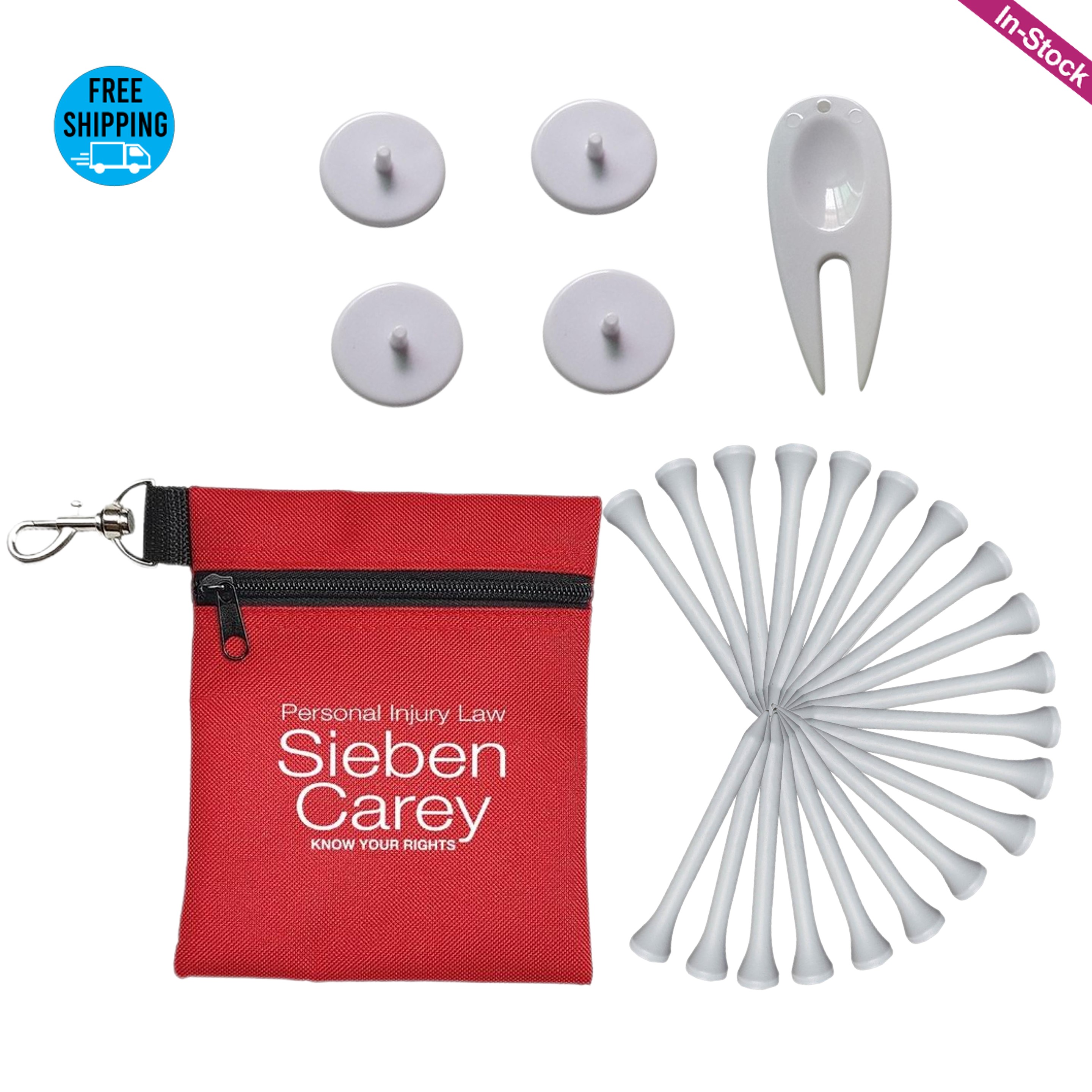 Golf Zipper Pack Gift Sets 6