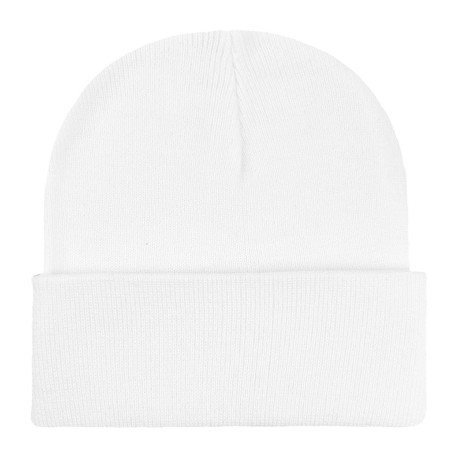 Classic Ribbed Cuffed Beanie with Custom Logo - 100% Acrylic 39