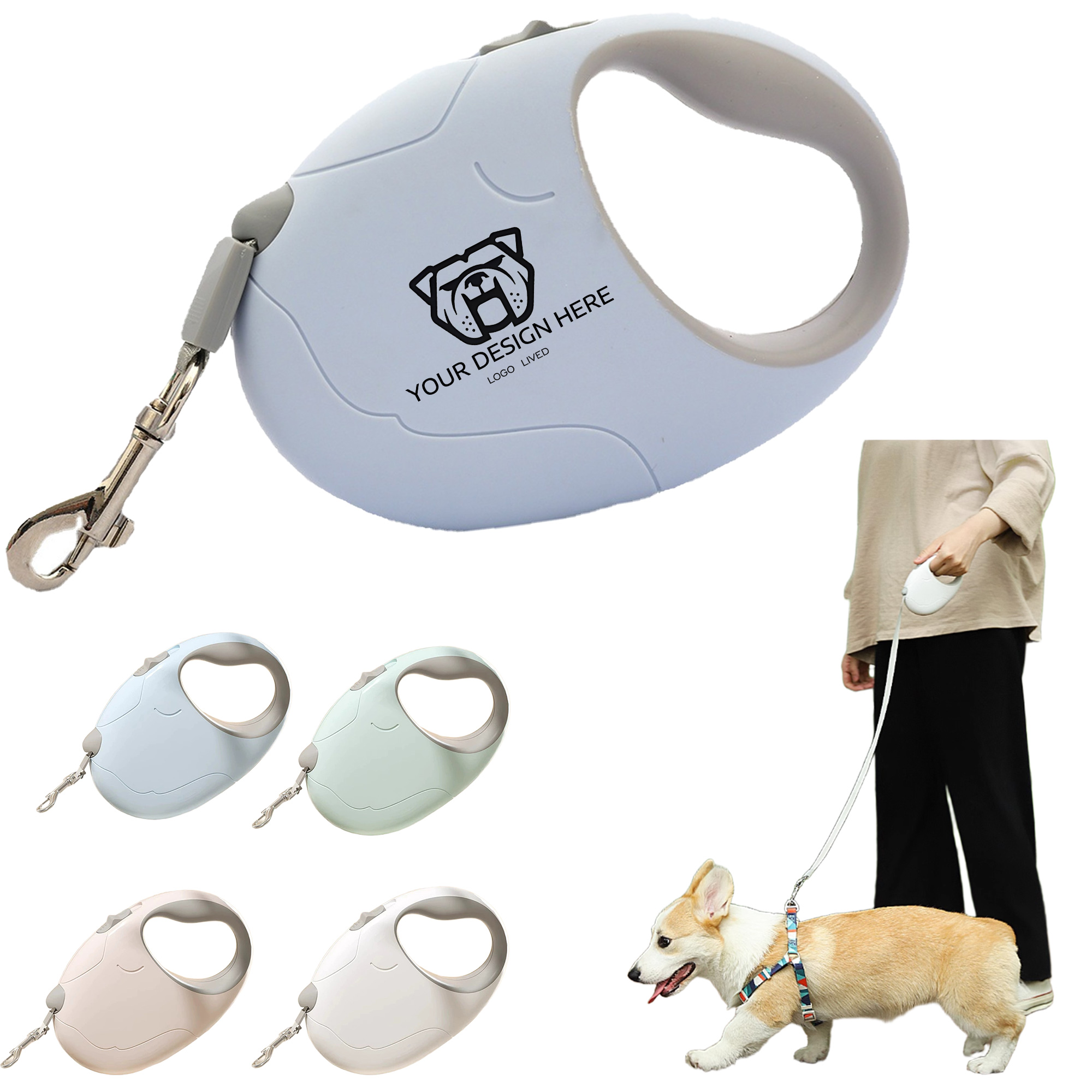 Safety Automatic Retractable Pet Leash 3