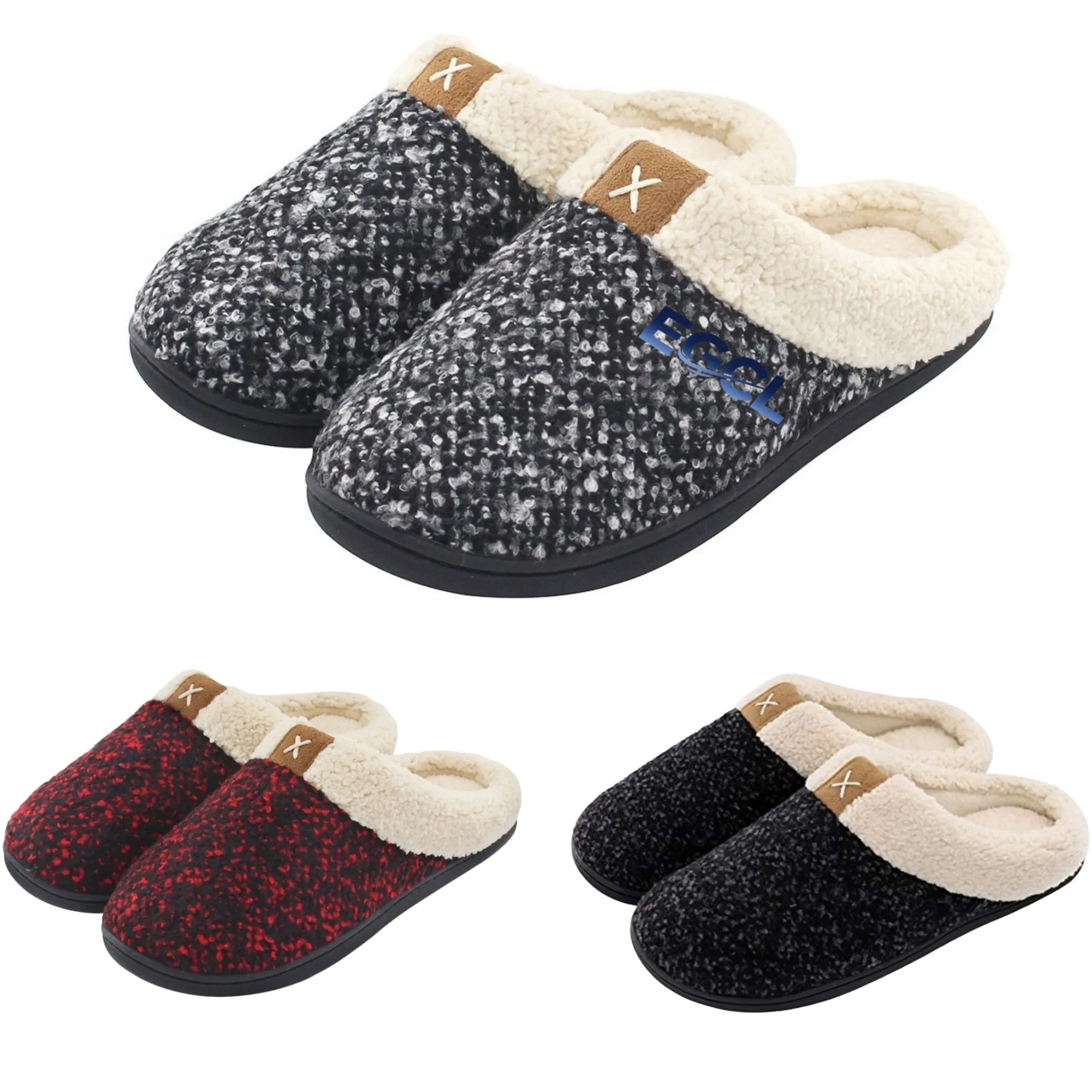 Winter Fleece Indoor Slippers