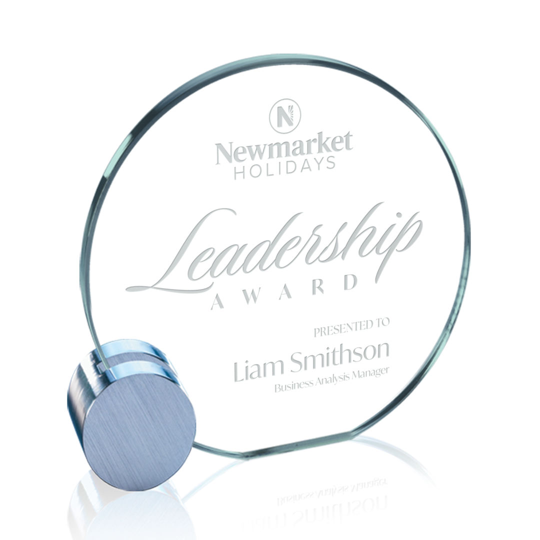 Verdunn Award - Jade/Silver Circle 6