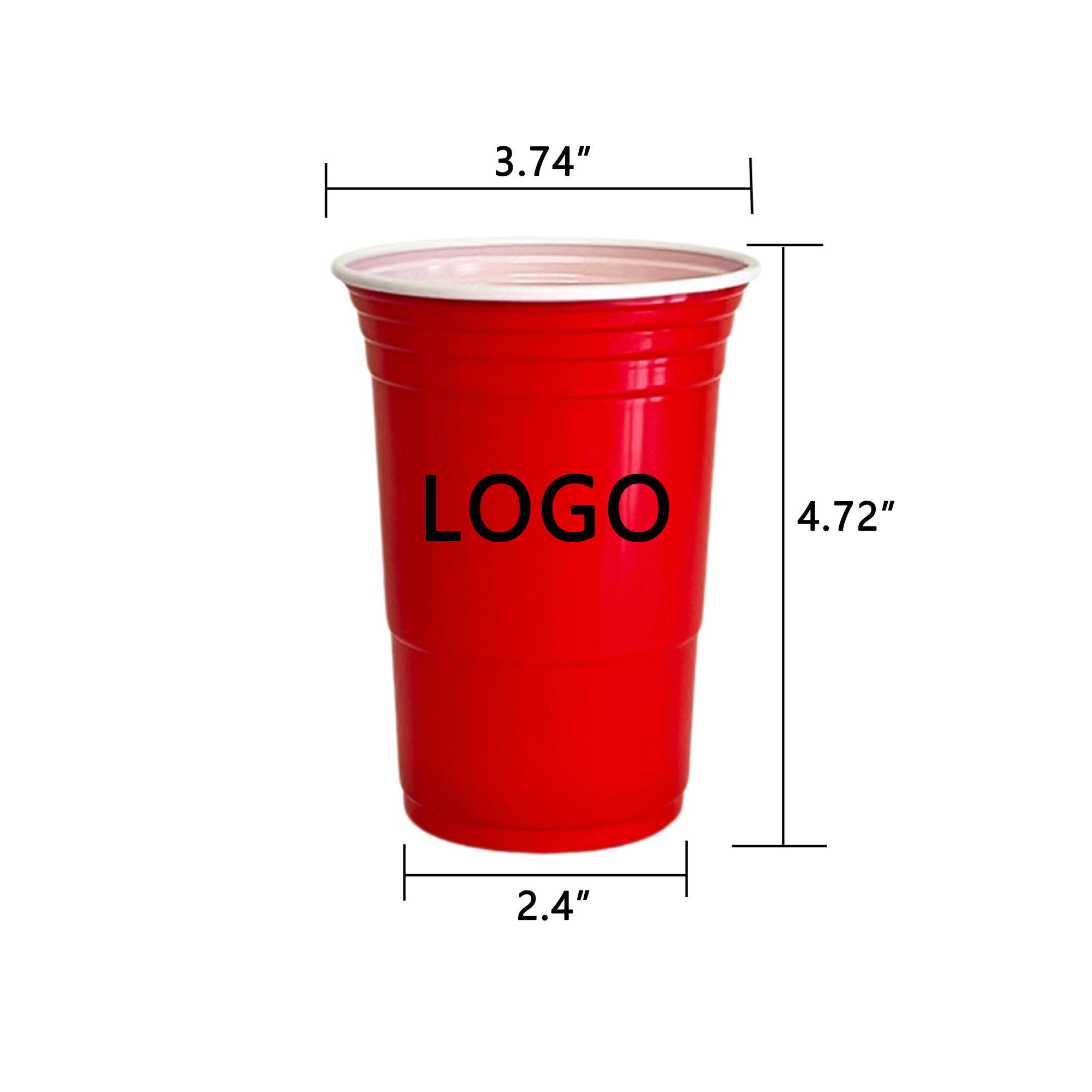 16 Oz Beer Pong Solo Cups Disposable Party Game Special 3