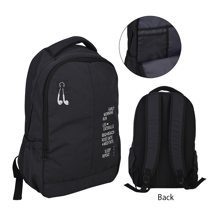 600D Polyester Lightweight Premium 17" Laptop Backpack 4