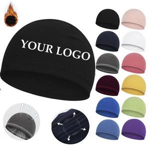 Winter Windproof Fleece Thermal Skull Beanie Cap 3