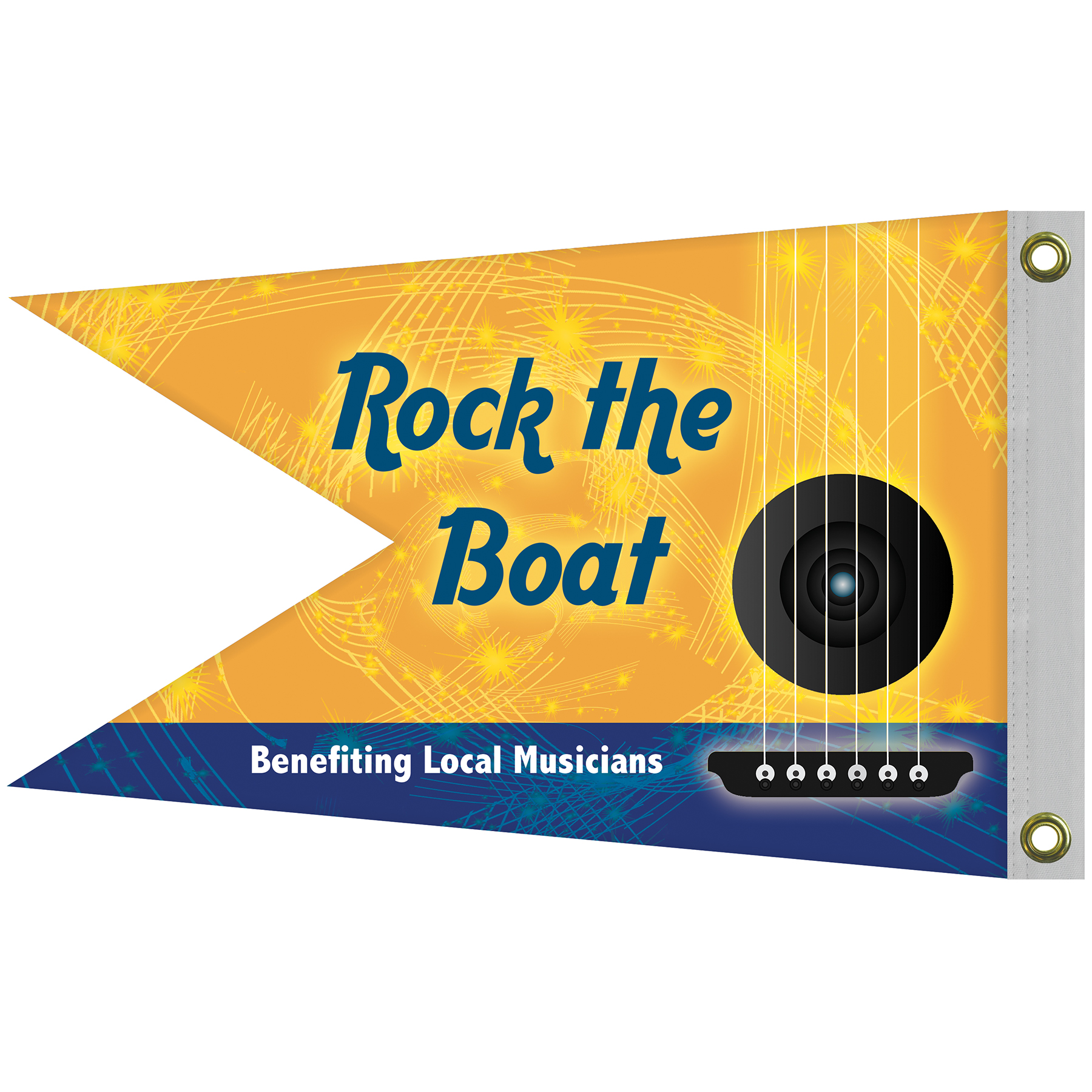Double Sided Knitted Polyester Swallowtail Boat Flag (16"x24") 4