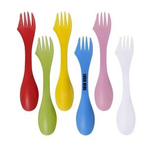 3 In 1 Plastic Spork Spoon 7
