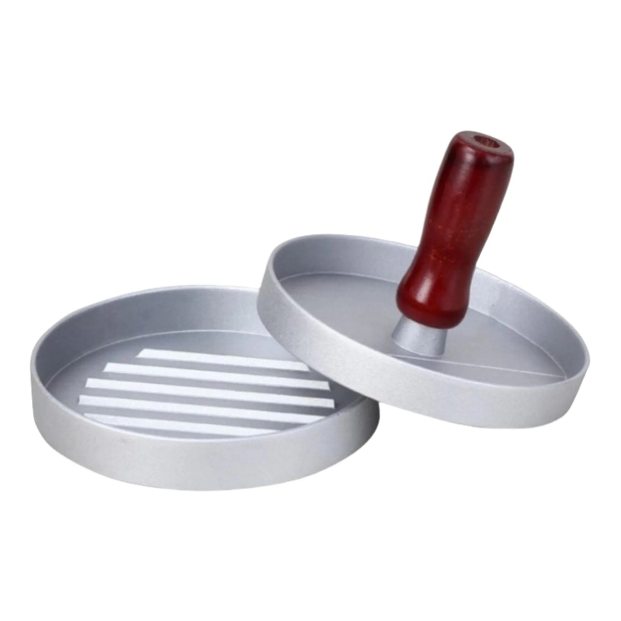 Round Aluminum Hamburger Press 4