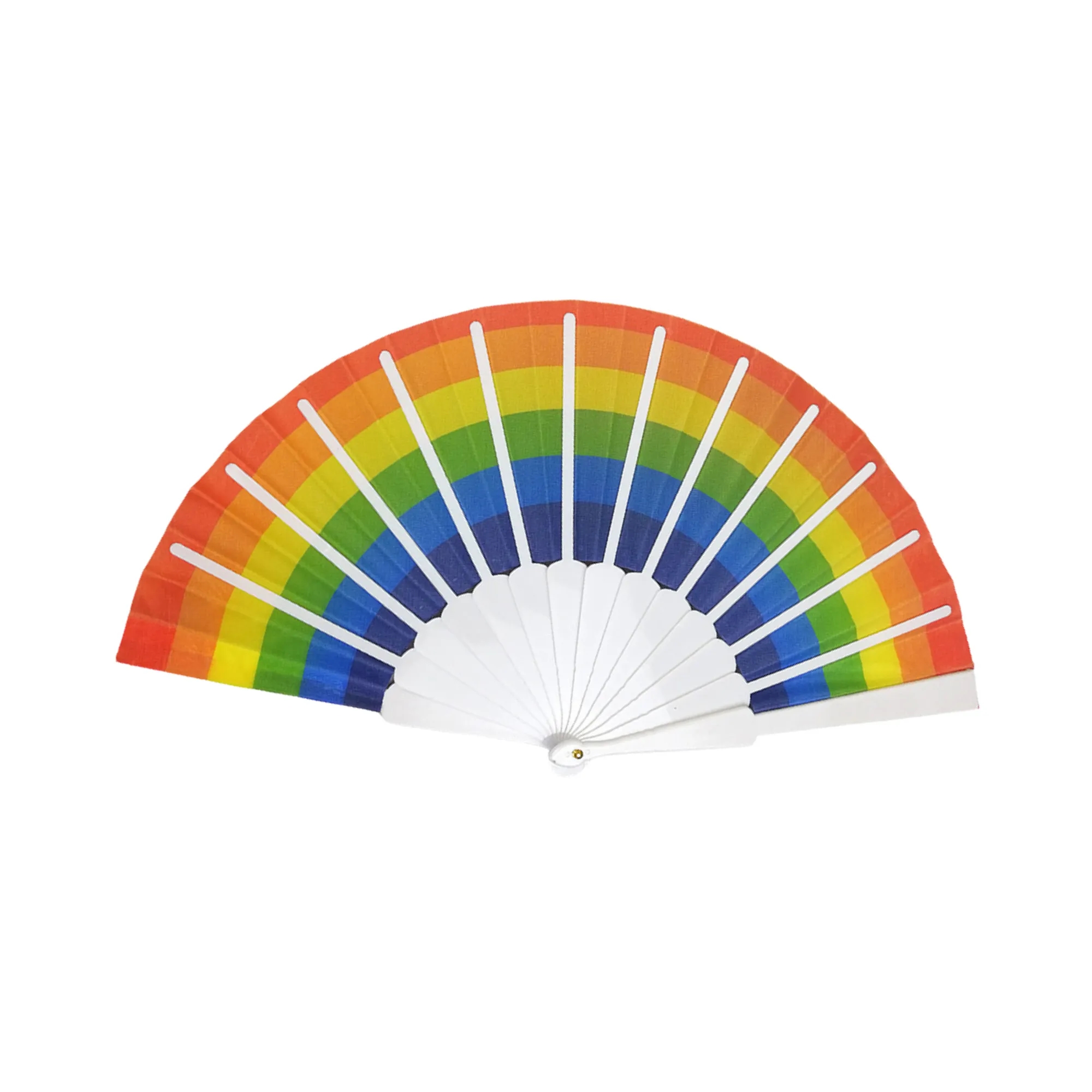 Vibrant Colorful Wedding Fan 4