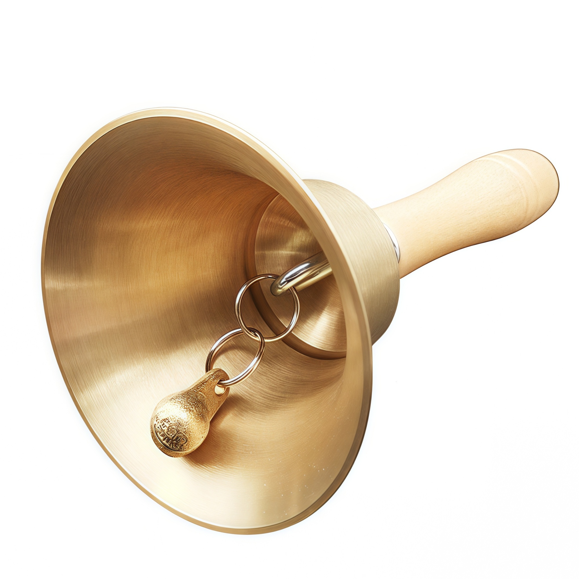 Extra Loud Solid Brass Call Bell 2