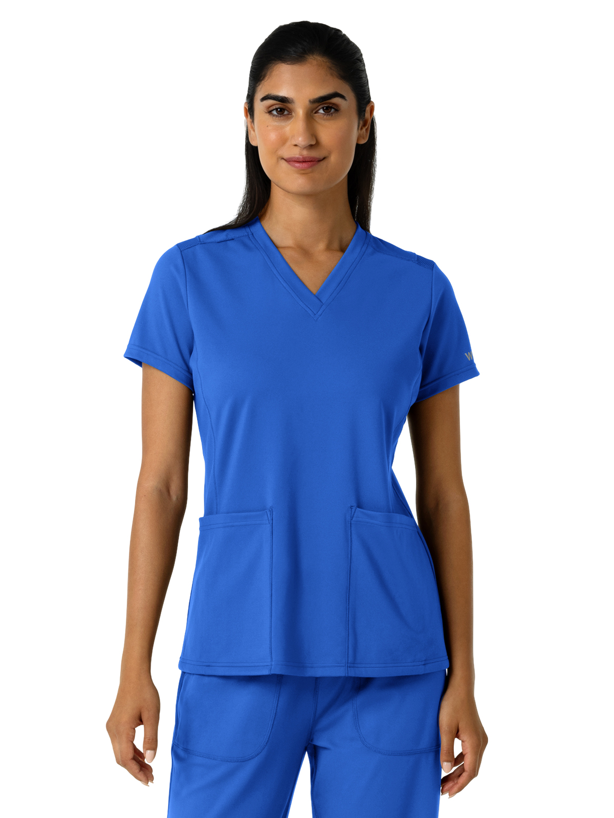 Wink - Renew Knit - Women's Two-Pocket V-Neck Scrub Top 21