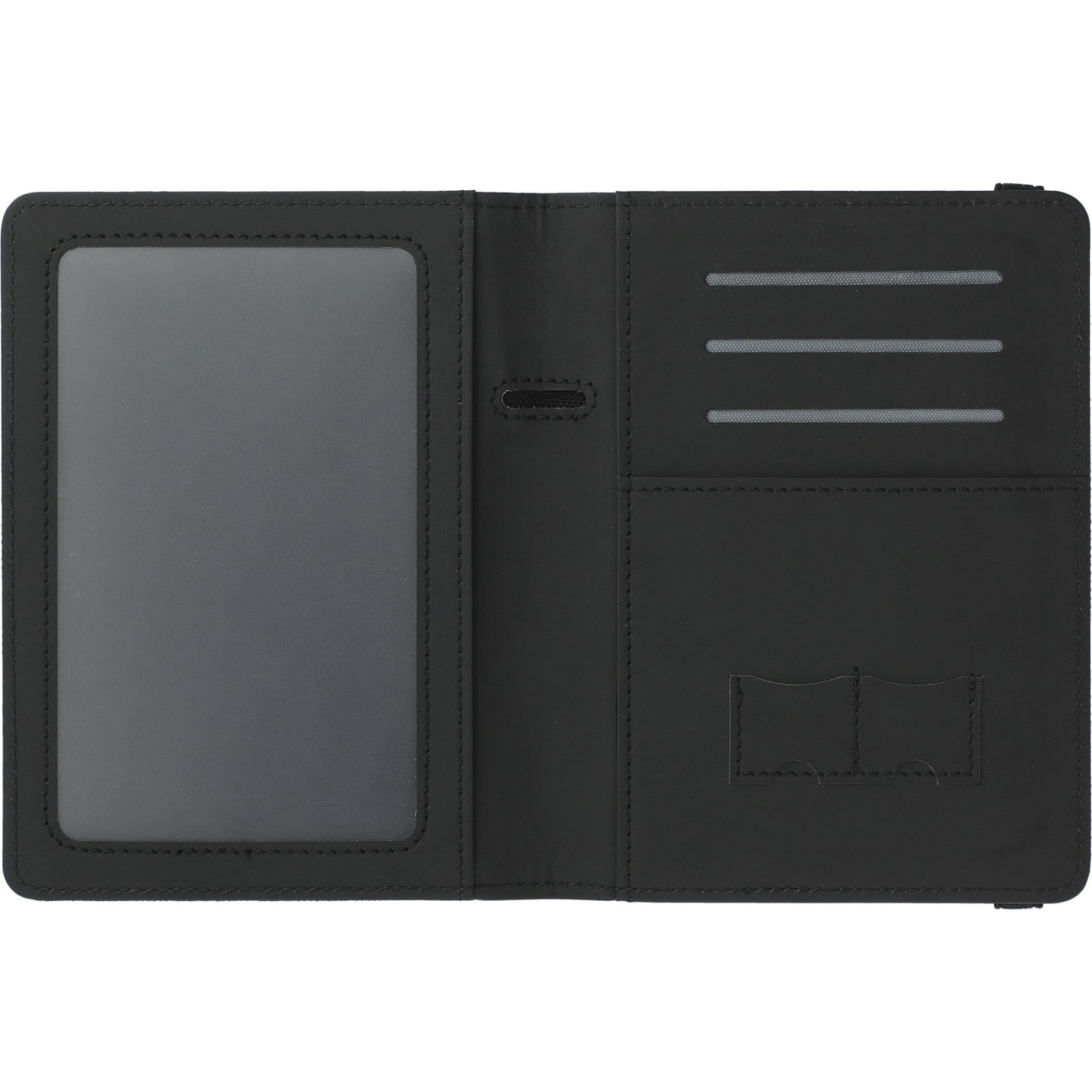 Deluxe Recycled Passport Wallet, custom luggage with logo imprint 9