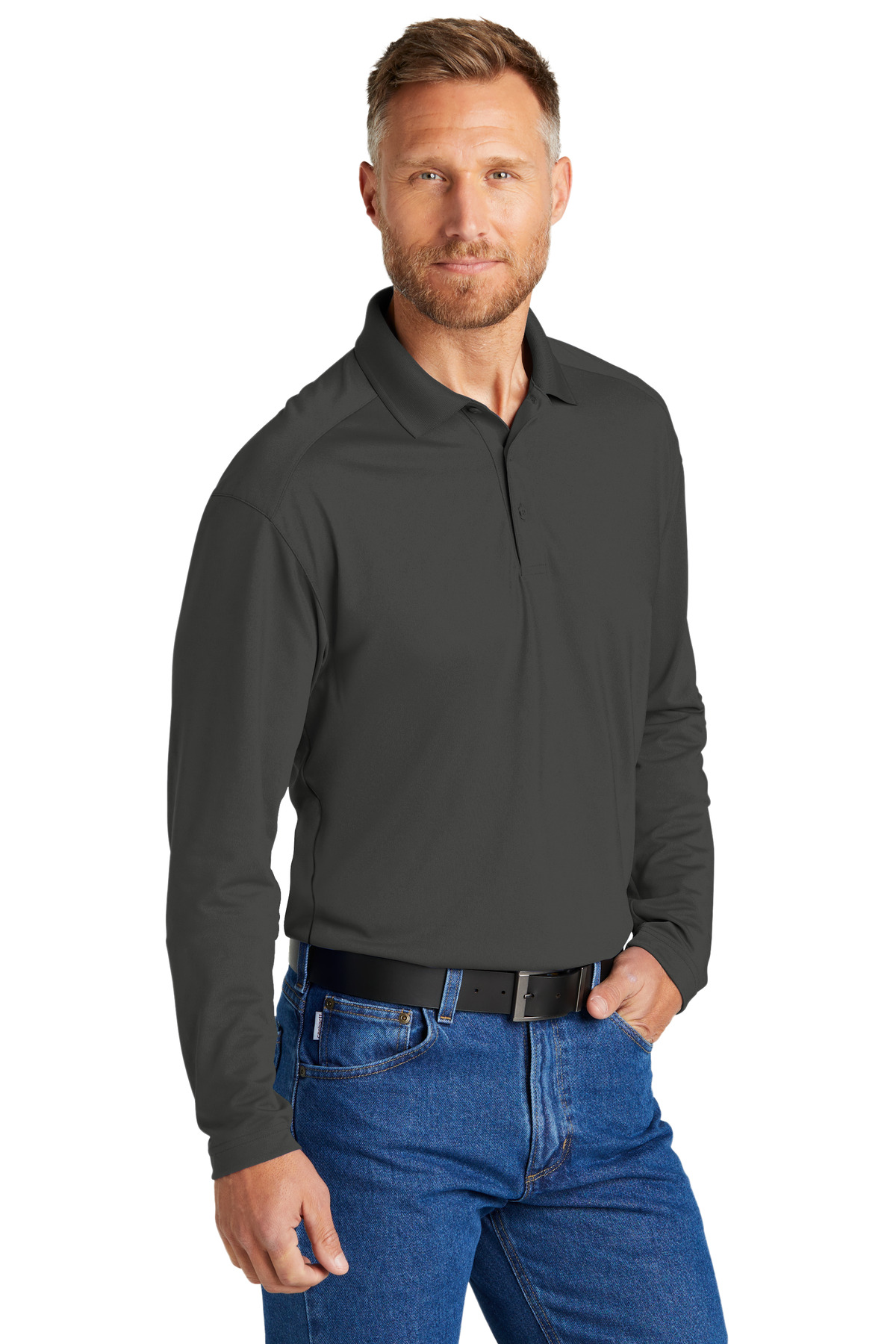 CornerStone Select Lightweight Snag-Proof Long Sleeve Polo CS418LS 21