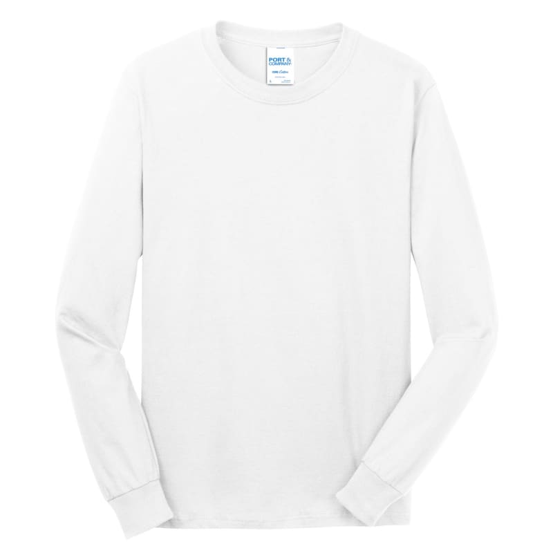 Port & Company - Long Sleeve Core Cotton Tee. 81