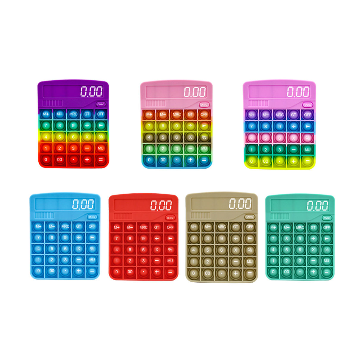 Calculator Design Fidget Pop Bubble Sensory Toy 2
