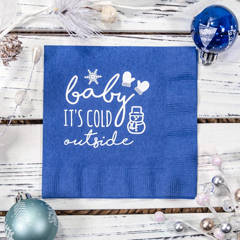 3ply Premium Beverage Napkins 90