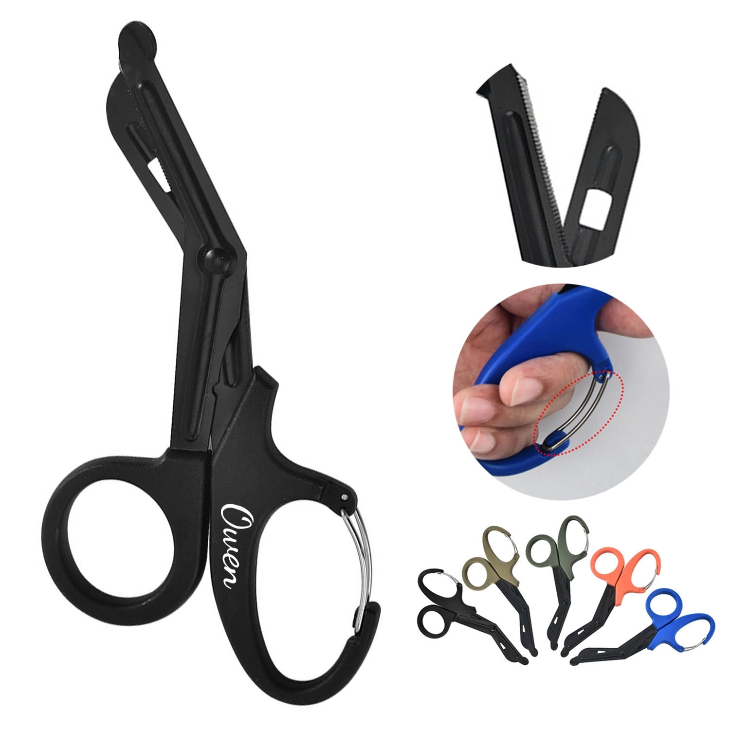 Emergency Medical Scissors With Carabiner 3