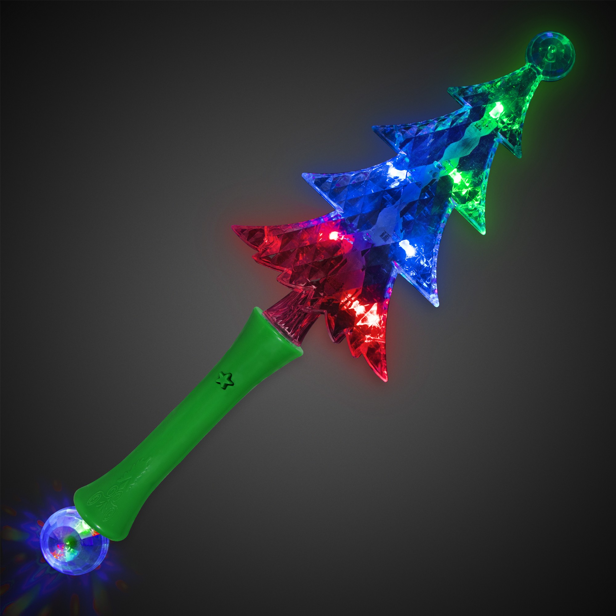 LED Christmas Tree Wand - 13" (Blank) 5