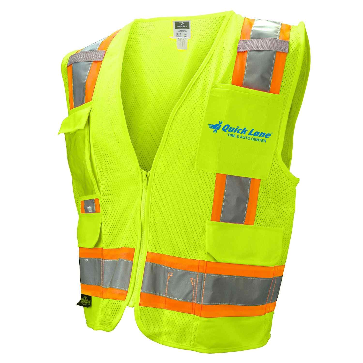 Class 2 Safety Vest With Extra Pockets 9