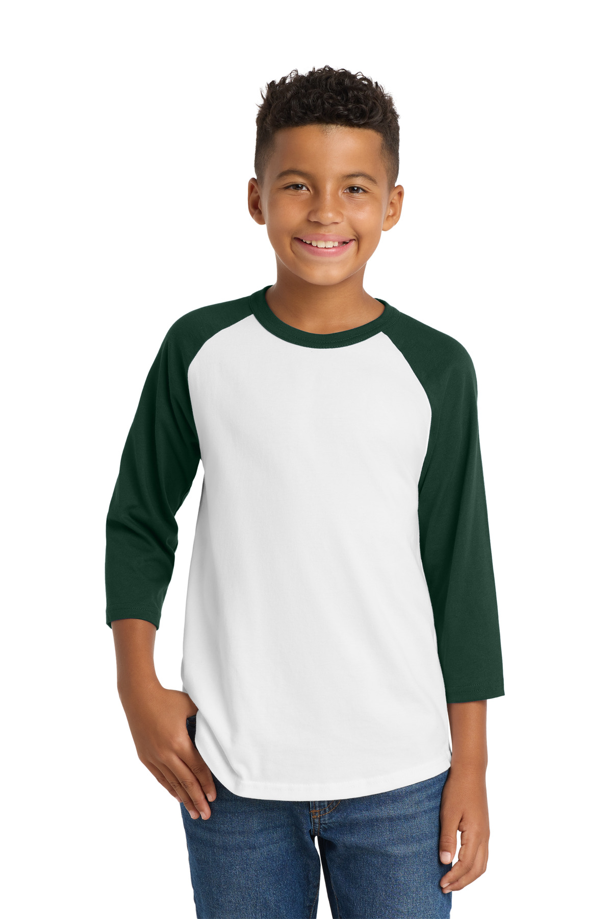 Sport-Tek Youth Colorblock Raglan Jersey. YT200 81