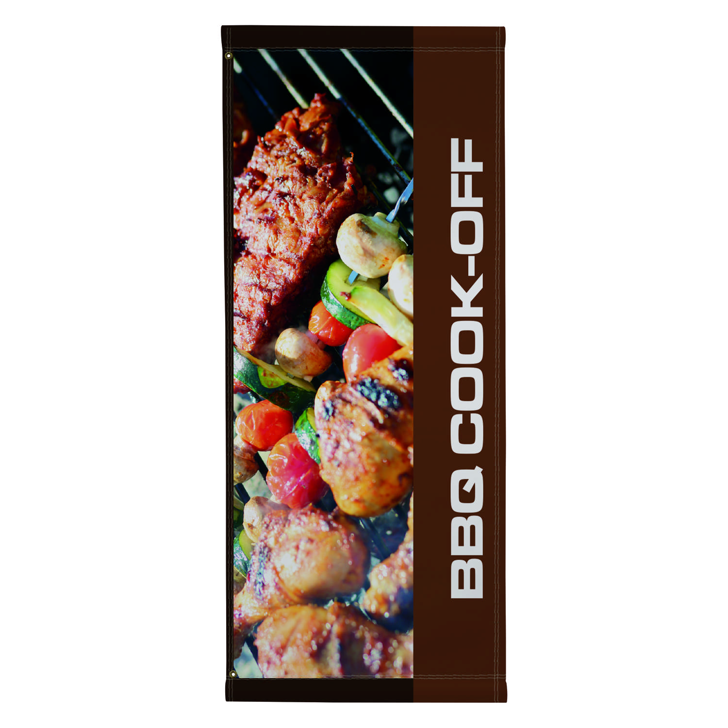 30" x 72" Nylon Boulevard Banner Single-Sided