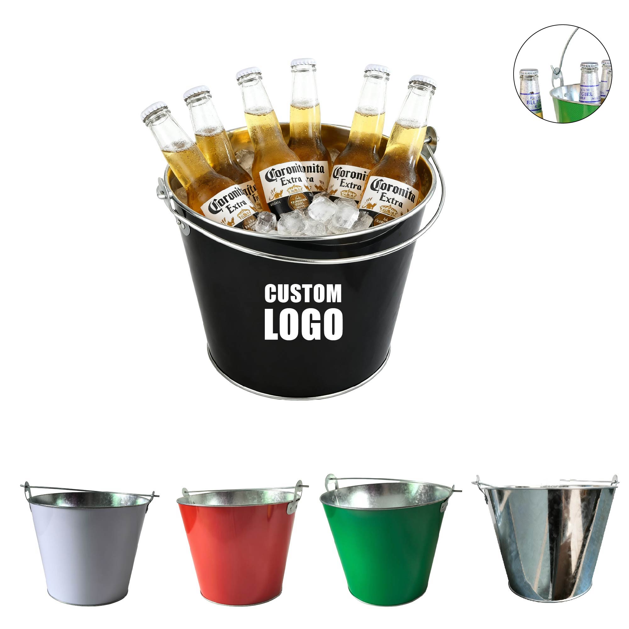 MOQ 10 pcs Galvanized Iron Beer Keg 2