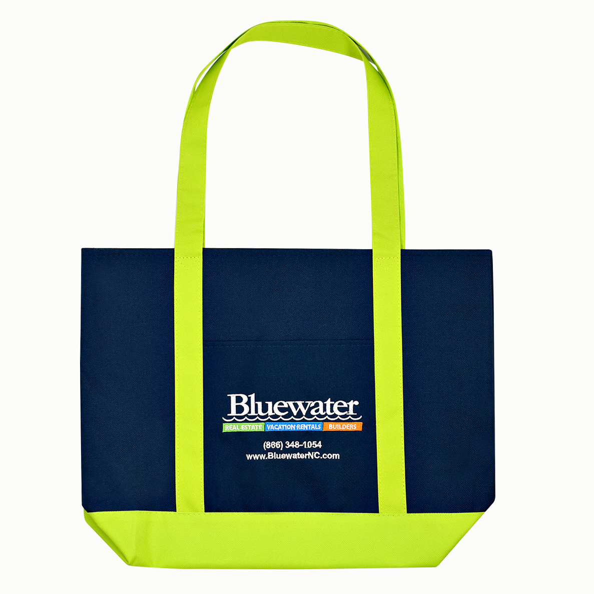 Custom 600D Polyester Two-Tone Boat Bag 18"x 13"x 4" 1